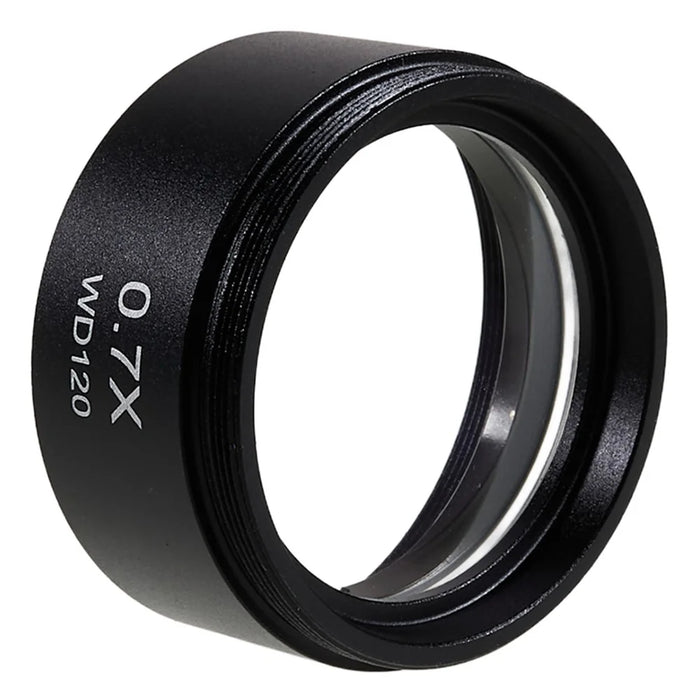 BEST 0.7X Auxiliary Objective Barlow Lens Glass + Plastic Microscopes Lens Accessory - 3