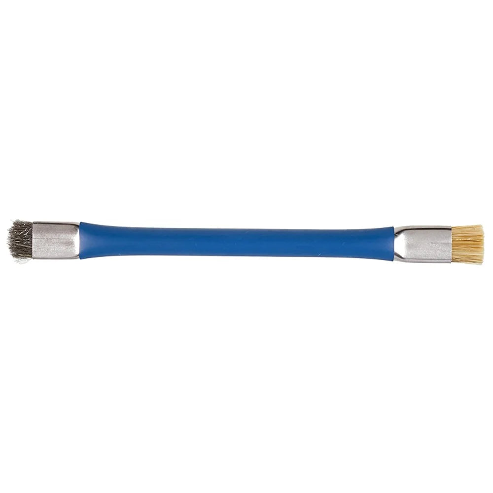 BEST Double-Head Brush Steel Wire Bristle Glue Removal Cleaning Brush Phone Repair Tool - 3