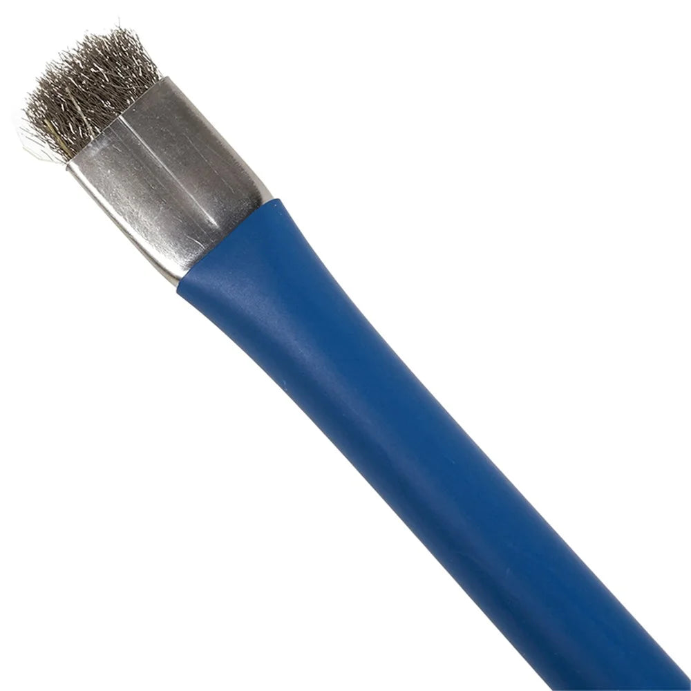 BEST Double-Head Brush Steel Wire Bristle Glue Removal Cleaning Brush Phone Repair Tool - 5