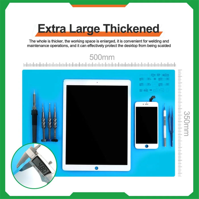 RELIFE RL-004FA Soldering Mat Silicone High Temperature Resistant Repair Insulation Pad - 4