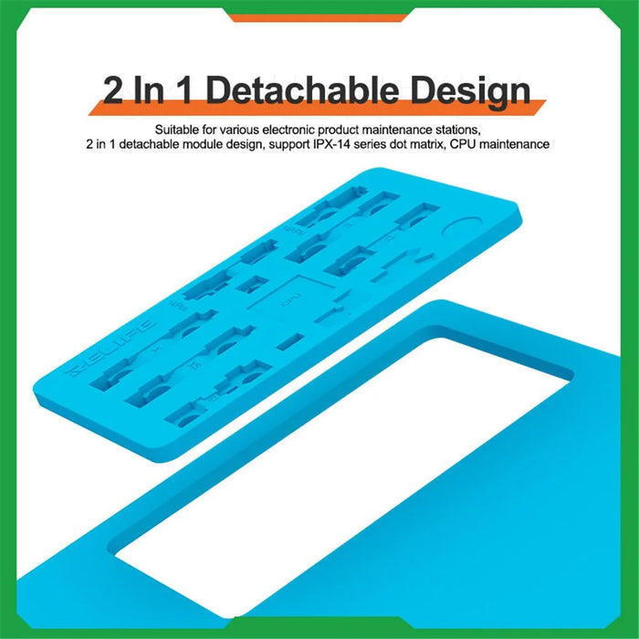 RELIFE RL-004FA Soldering Mat Silicone High Temperature Resistant Repair Insulation Pad - 5