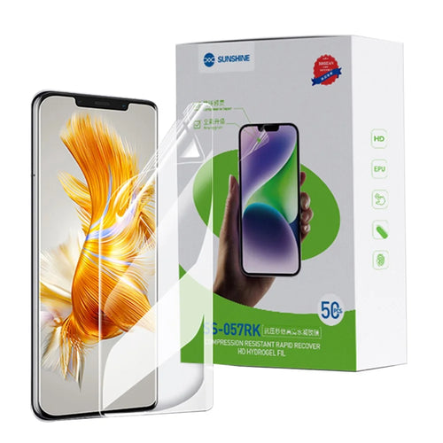 SUNSHINE SS-057RK 50Pcs Anti-stress Instant Repair High Definition EPU Hydrogel Film (Work with SUNSHINE SS-890) - 1