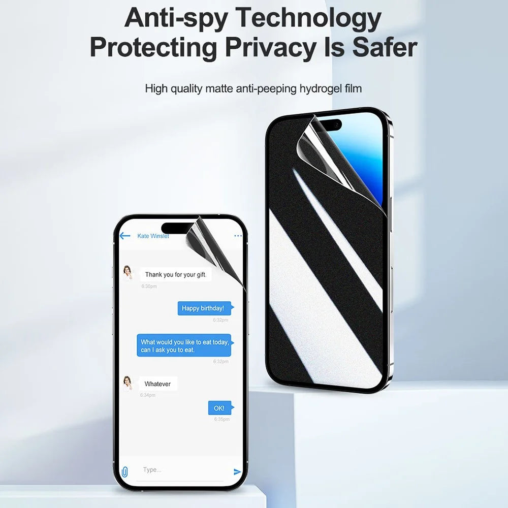 SUNSHINE SS-075S 50Pcs Matte Anti-peep Hydrogel Film Privacy Protection Screen Film (Work with SUNSHINE SS-890) - 3
