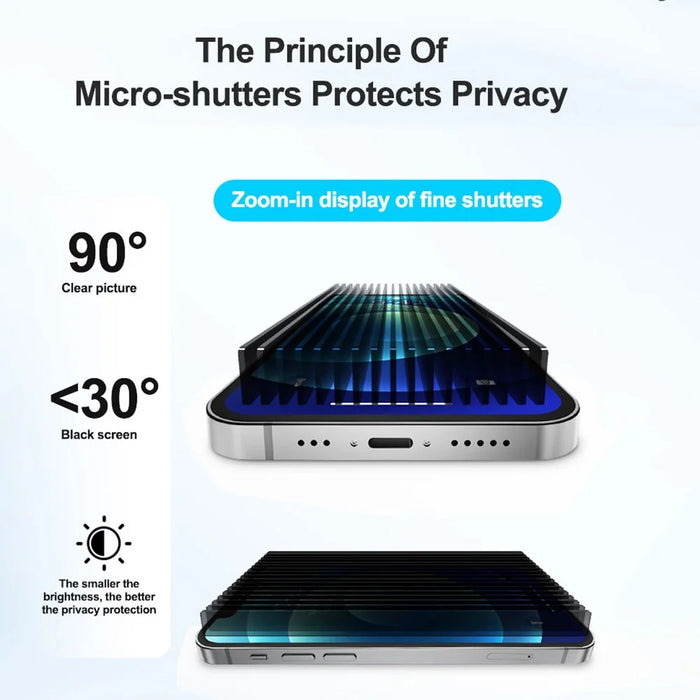 SUNSHINE SS-075S 50Pcs Matte Anti-peep Hydrogel Film Privacy Protection Screen Film (Work with SUNSHINE SS-890) - 6