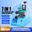 SUNSHINE S-918L Plus 7-in-1 Straight Curved Screen Separator 360-degree Mobile Phone Heating Separation Screen Repair Tool - UK Plug - 2