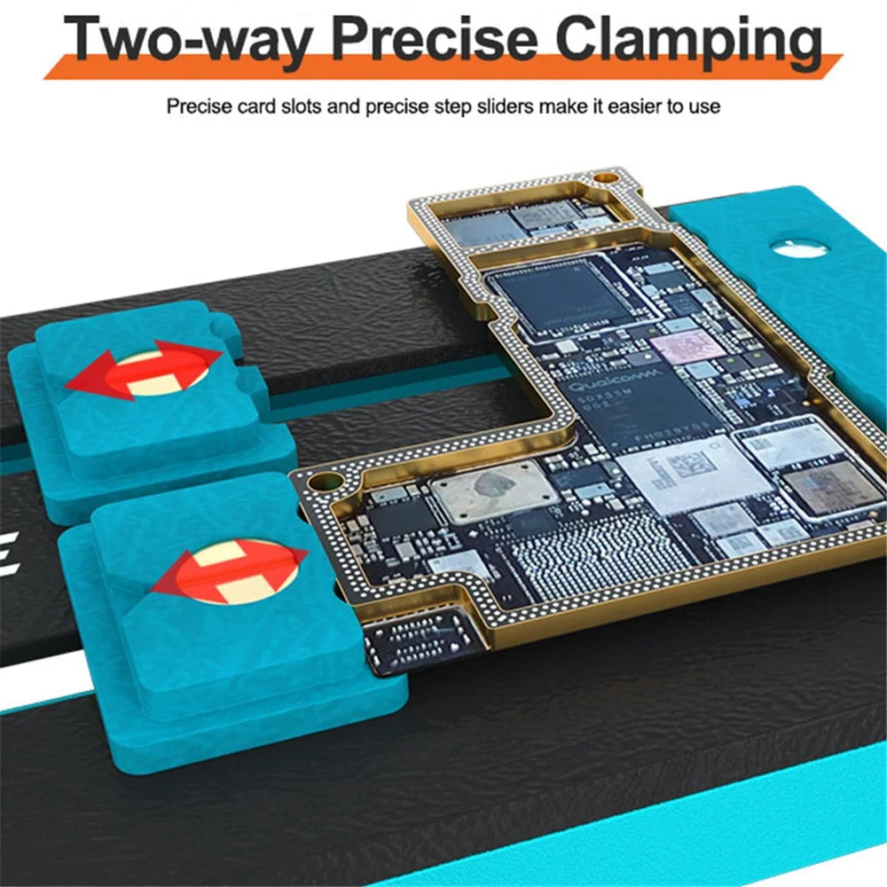 RELIFE RL-601F Mini 360-degree Rotating Fixture Support Chip PCB Removal Mainboard Welding IC Repair - 5