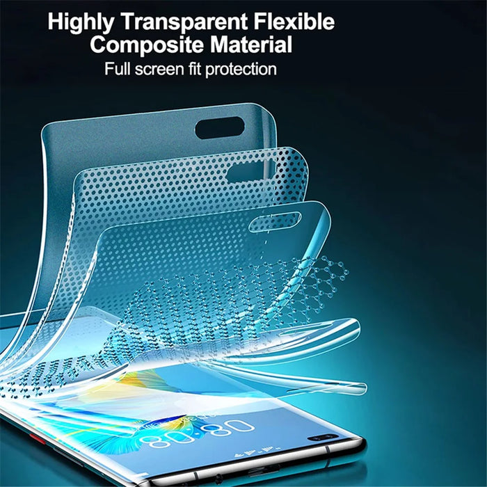 SUNSHINE SS-057EK 50Pcs Anti-stress Instant Repair Matte Hydrogel Film Screen Protector (Work with SUNSHINE SS-890) - 6