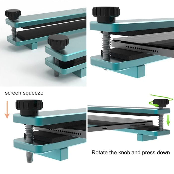2UUL 2Pcs / Set Phone Tablet Screen Repair Fixture Tablet PC LCD Screen Replacement Press Clamp - 5