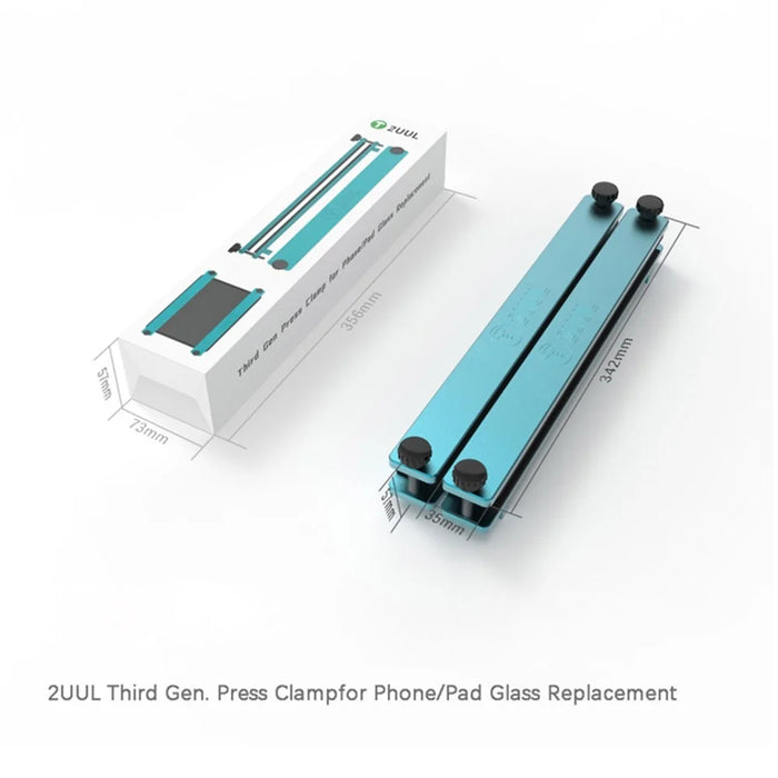 2UUL 2Pcs / Set Phone Tablet Screen Repair Fixture Tablet PC LCD Screen Replacement Press Clamp - 6