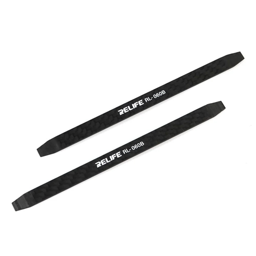 RELIFE RL-060B Carbon Fiber Non-magnetic Crowbar Tablet Phone Disassemble Pry Bar Repair Tool - 6