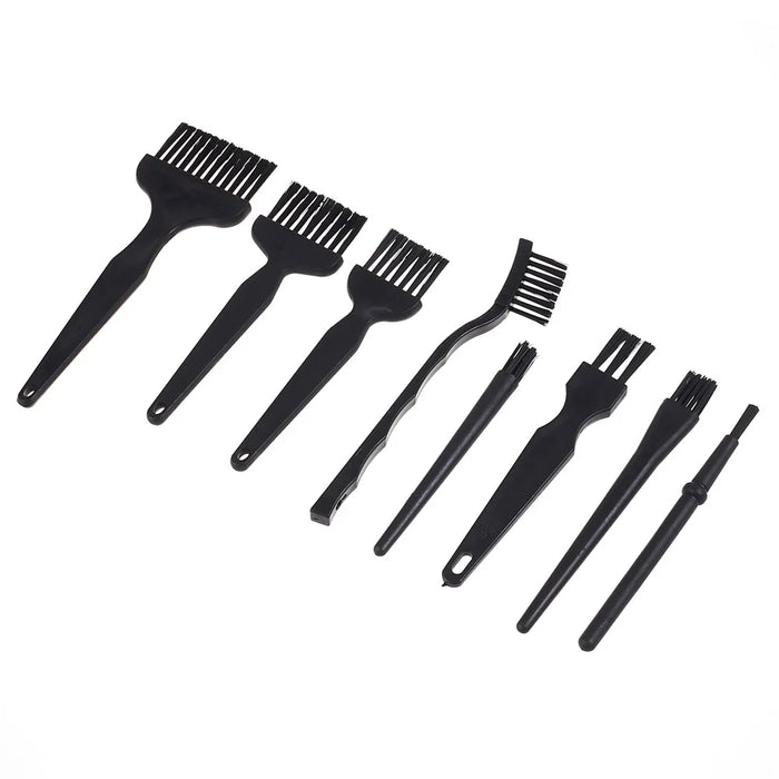 BEST 8Pcs / Set  Electronic Device Reparing Cleaning Brush Anti-static Brushes Kit - 1