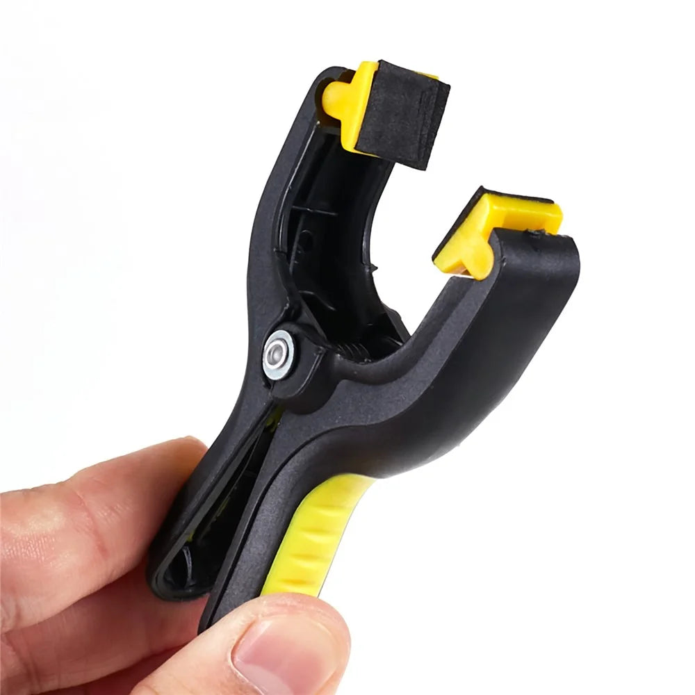 BEST 4Pcs Tablet Phone Repairing Plastic Clip Fixture LCD Screen Fastening Clamps with Sponge - 4