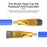 SUNSHINE SS-022D Double Copper Head Dual Purpose Brush Aluminum Alloy Non-Slip Handle Cleaning Brush - 4
