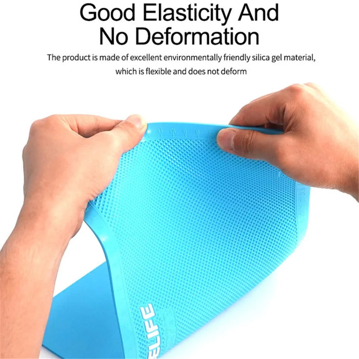 RELIFE RL-004D Mobile Phone Film Installation Anti-Slip Pad Phone Repair Desktop Silicone Anti-skid Mat - 4