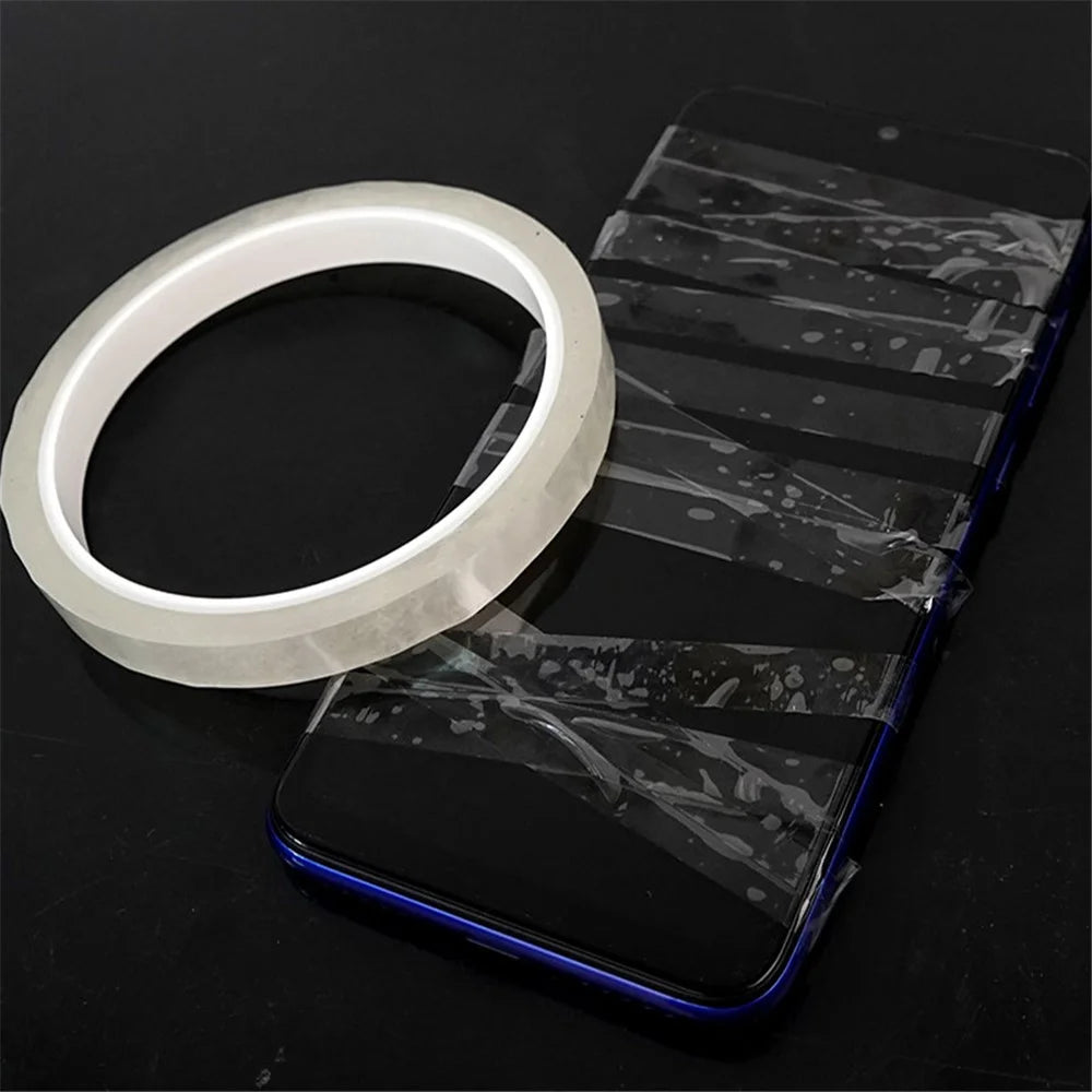 SUNSHINE 50m x 10mm Adhesive No Trace Clear Tape for Phone Tablet LCD Screen - 6
