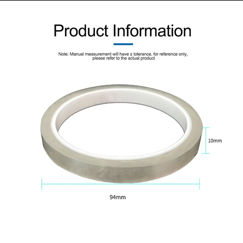 SUNSHINE 50m x 10mm Adhesive No Trace Clear Tape for Phone Tablet LCD Screen - 7