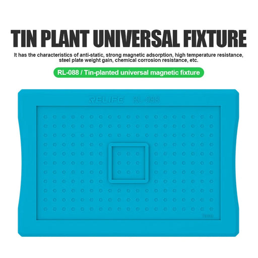RELIFE RL-088 Phone Repair Tin Planting Universal Fixture Plate Anti-static Magnetic Base - 2