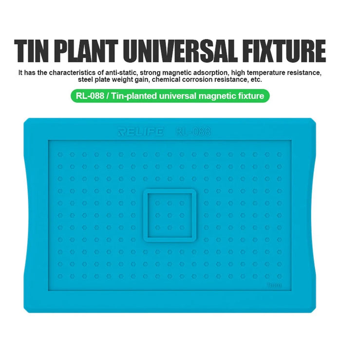 RELIFE RL-088 Phone Repair Tin Planting Universal Fixture Plate Anti-static Magnetic Base - 2