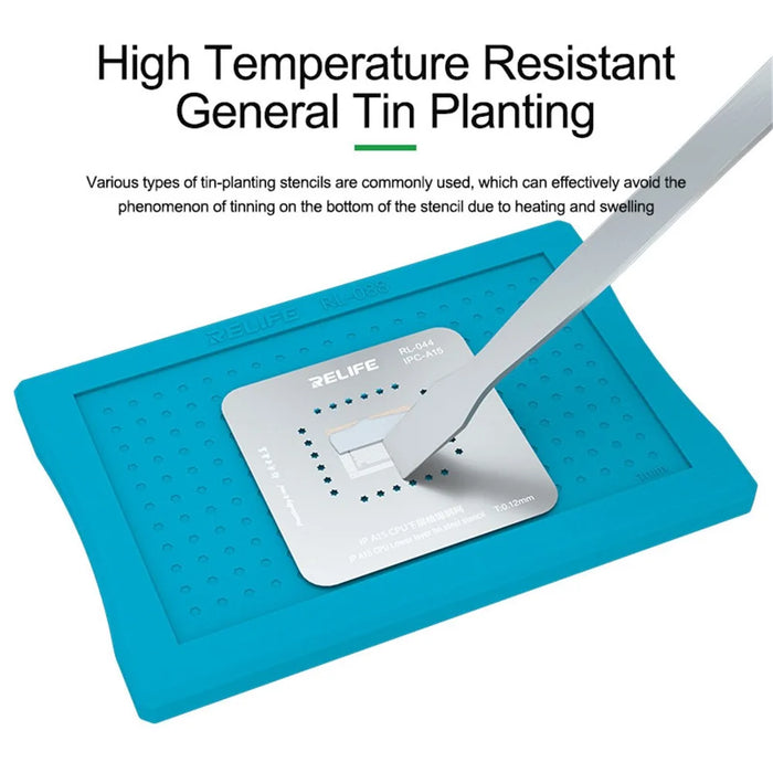 RELIFE RL-088 Phone Repair Tin Planting Universal Fixture Plate Anti-static Magnetic Base - 4