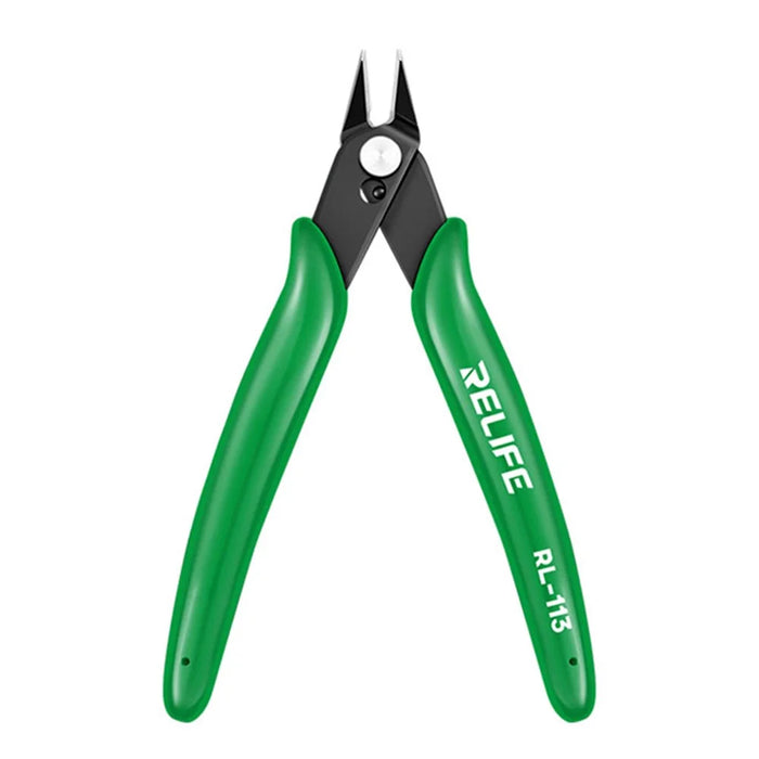 RELIFE RL-113 Precision Diagonal Cutter Handle Portable Non-Slip Skewed Scissors Mini Pliers - 1