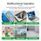 RELIFE RL-023B Magnetic Squeegee LCD Screen Repairing Blade Repair Opening Tool for Phone Tablet - 3