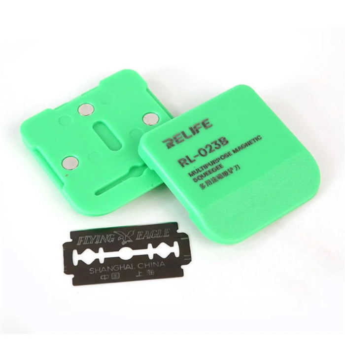 RELIFE RL-023B Magnetic Squeegee LCD Screen Repairing Blade Repair Opening Tool for Phone Tablet - 7