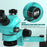 RF4 RF-7050PRO-FO19 Triocular Microscope 7X-50X Magnification Knob Phone Electronic Component Repair - 3