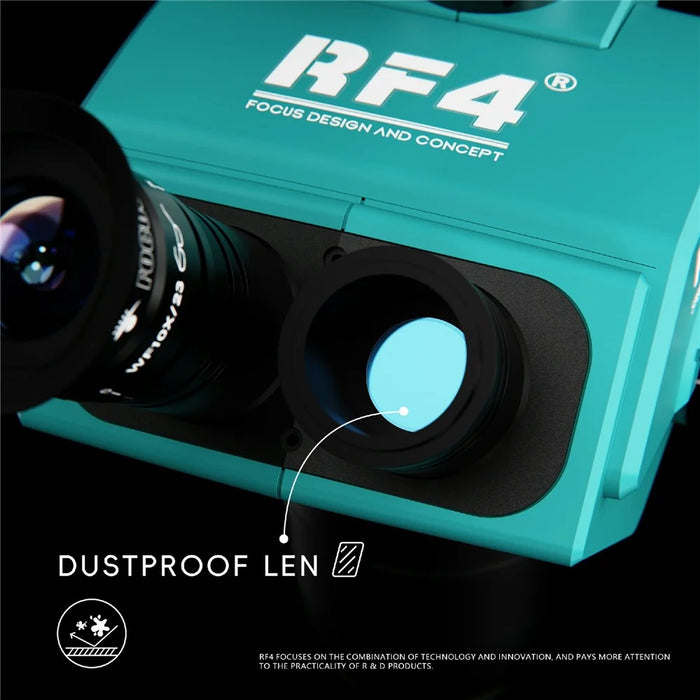 RF4 RF-6565PRO HD Trinocular Stereo Microscope 6.5X-65X Eyepiece Phone PCB Soldering Repair Optical Instrument - 6