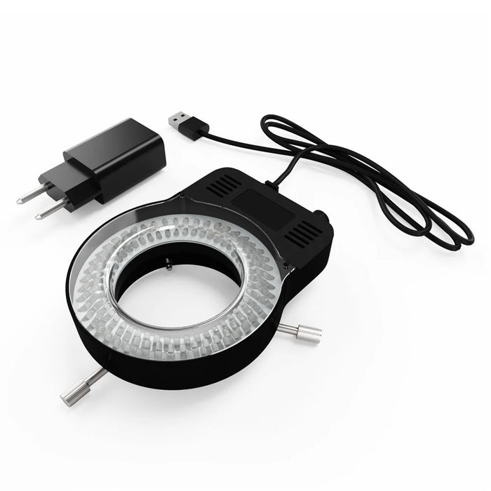 RF4 OK-8 Microscope 144 LED Ring Light Adjustable Illuminator for Repairing Electronic Industry Microscopes - 1