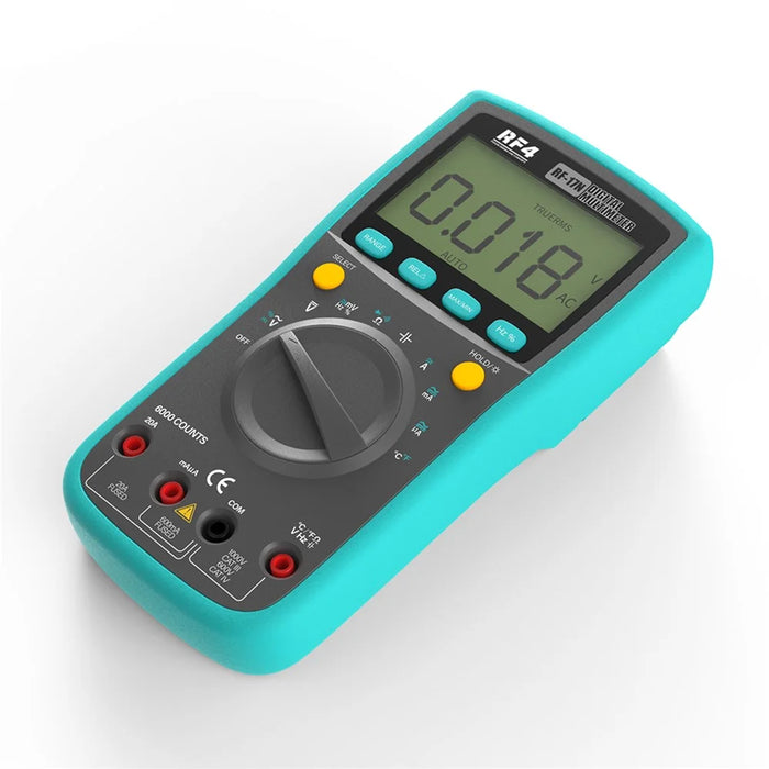 RF4 RF-17N Handheld Digital Multimeter LCD Backlight AC / DC Ammeter Voltmeter Ohm Voltage Tester Meter (without Battery) - 3