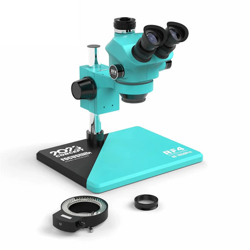 RF4 RF-7050PRO Triocular Microscope Big Base 7X-50X Continuous Zoom Microscope Mobile Phone Repair Tool - 1
