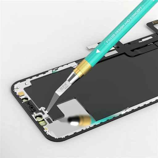 RF4 RF-KB11 Multifunctional Tin, Glue Handheld Remover Mobile Phone Repair Blade Cutter Set with Blades - 2