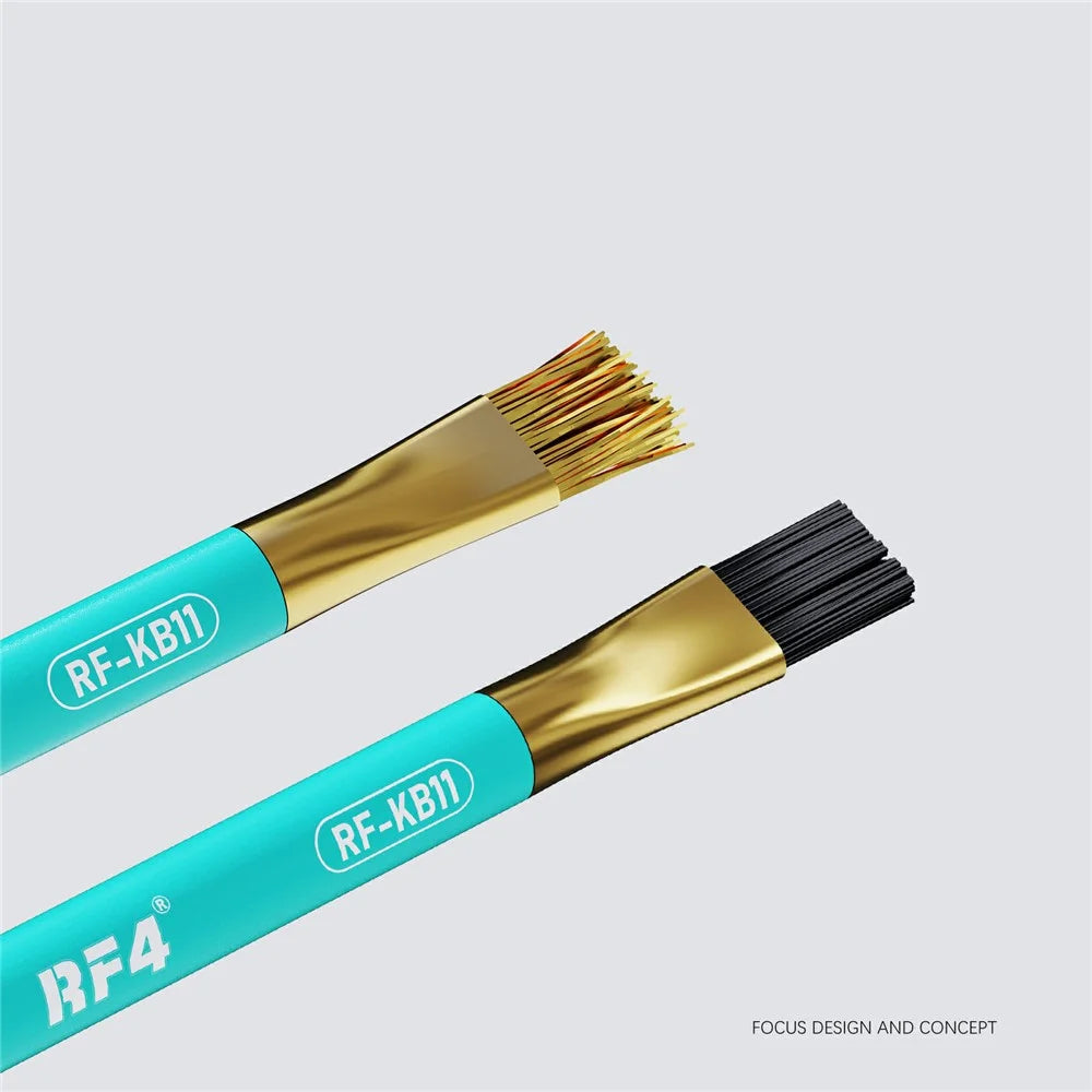 RF4 RF-KB11 Multifunctional Tin, Glue Handheld Remover Mobile Phone Repair Blade Cutter Set with Blades - 4