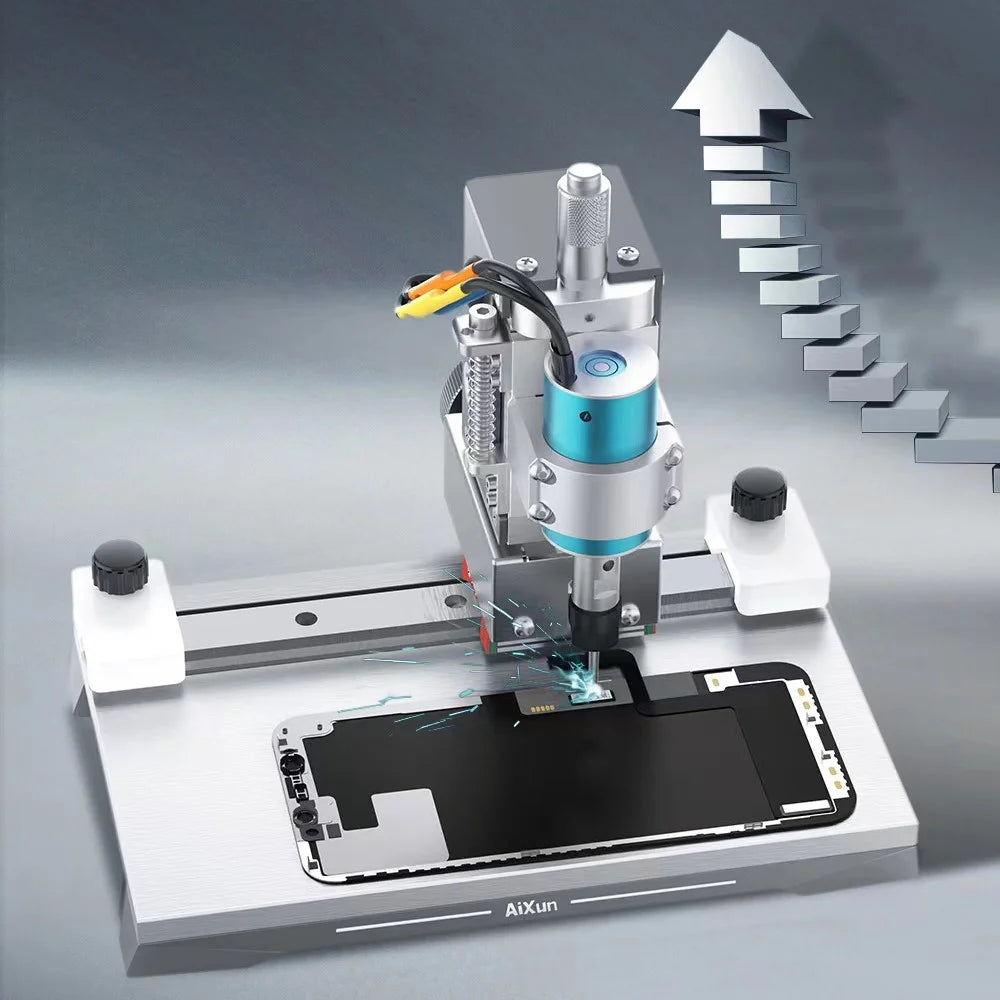 AIXUN 2nd Gen Intelligent Chip Grinding Machine Motherboard CNC Polishing Maintenance Tools for Phone CPU Chips - EU Plug - 6