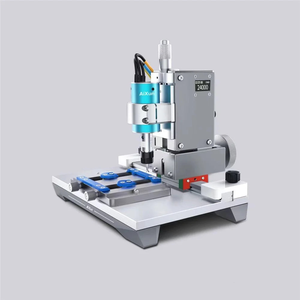 AIXUN 2nd Gen Intelligent Chip Grinding Machine Motherboard CNC Polishing Maintenance Tools for Phone CPU Chips - EU Plug - 7