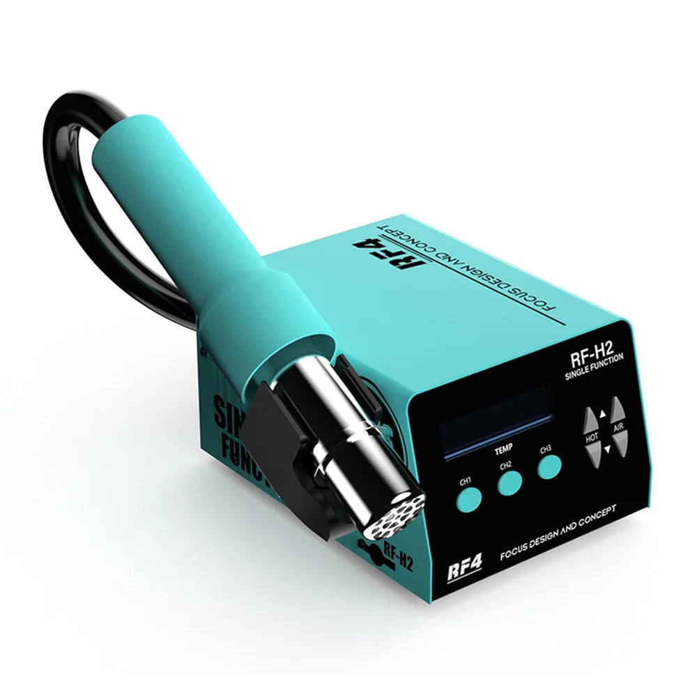 RF4 RF-H2 1000W SMD BGA Hot Air Gun Soldering Station Digital Display Intelligent BGA Rework Station - US Plug - 4