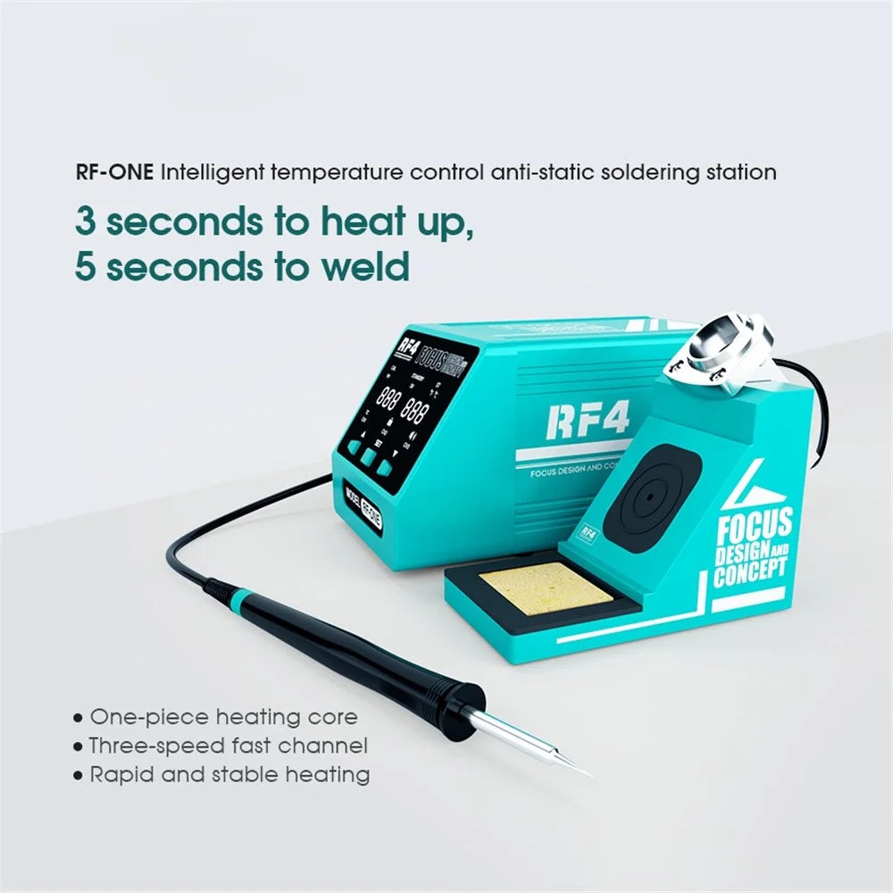 RF4 RF-ONE Smart Soldering Iron Anti Static Welding Station Phone Motherboard Repair Tool - US Plug - 2