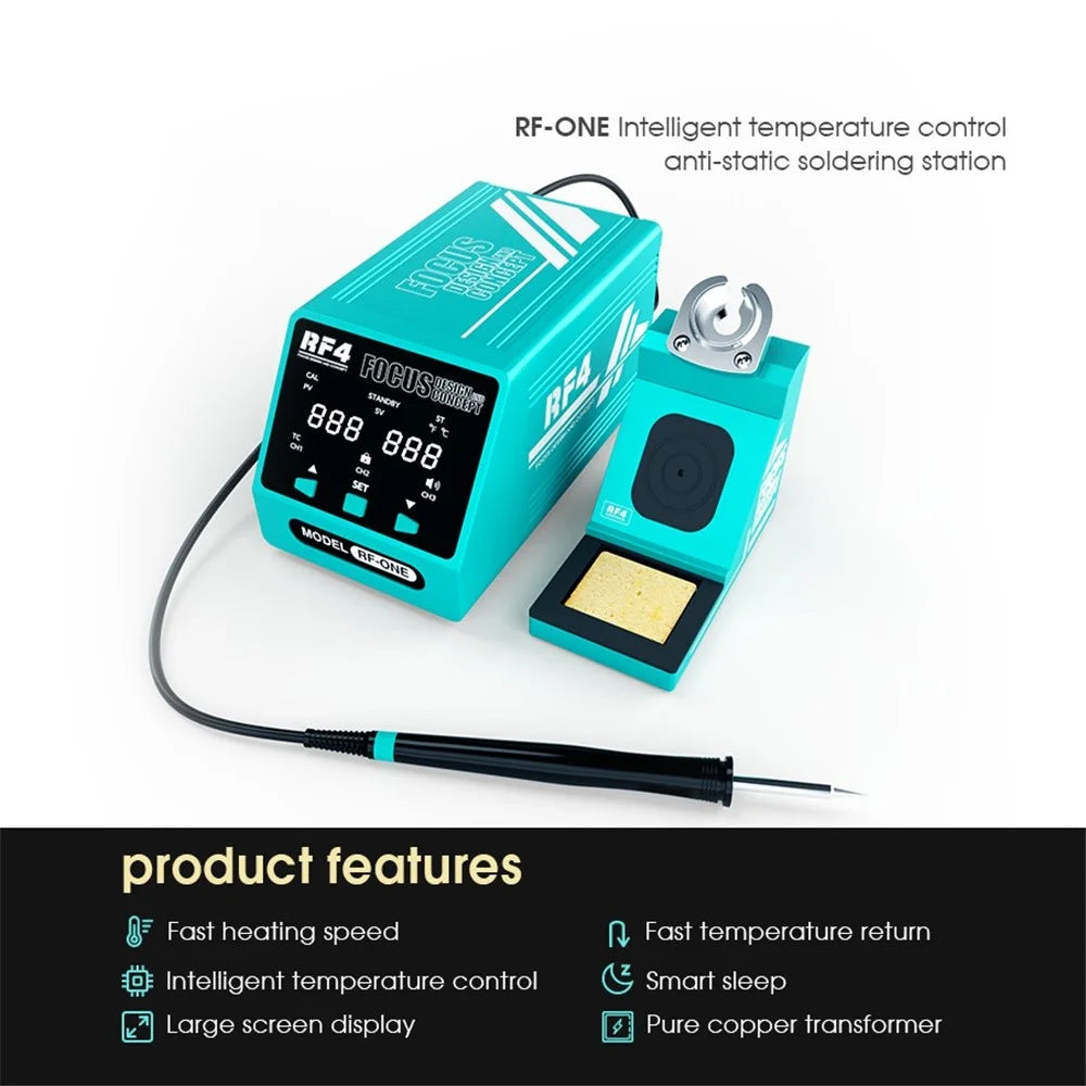 RF4 RF-ONE Smart Soldering Iron Anti Static Welding Station Phone Motherboard Repair Tool - US Plug - 3