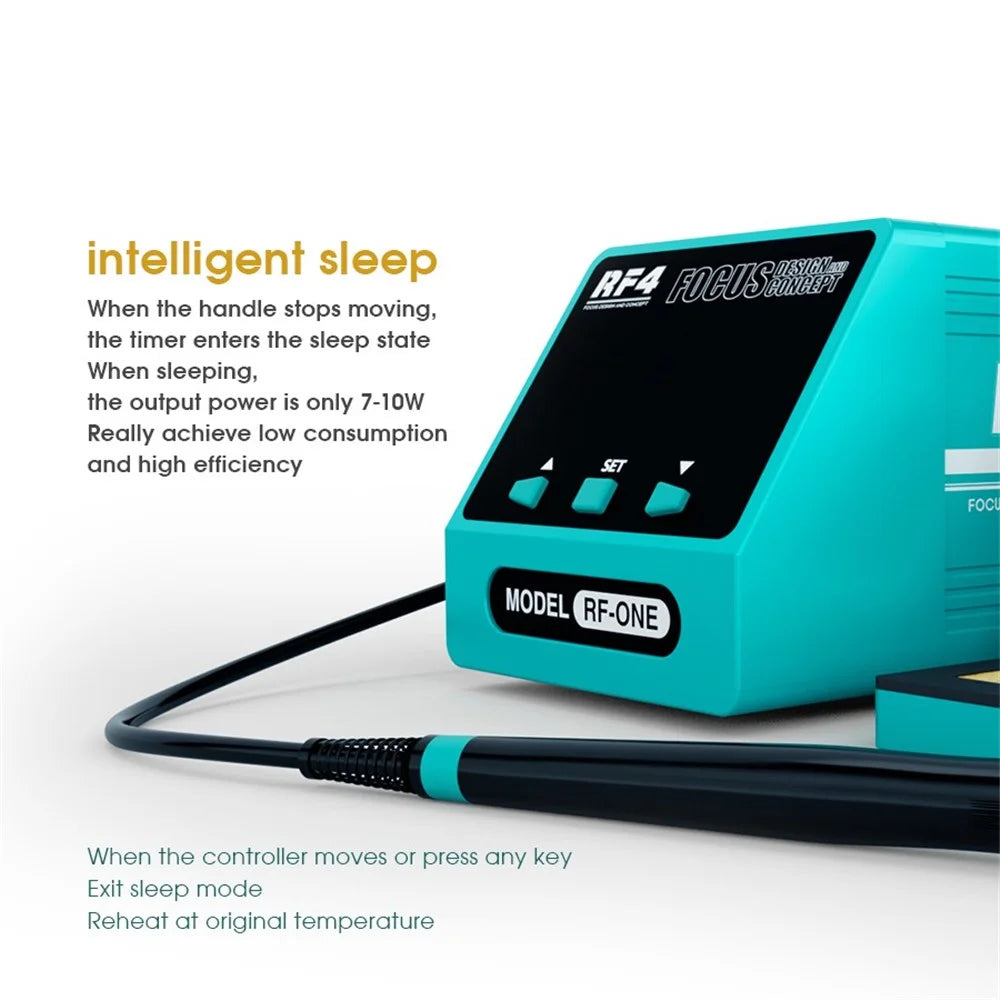 RF4 RF-ONE Smart Soldering Iron Anti Static Welding Station Phone Motherboard Repair Tool - US Plug - 5