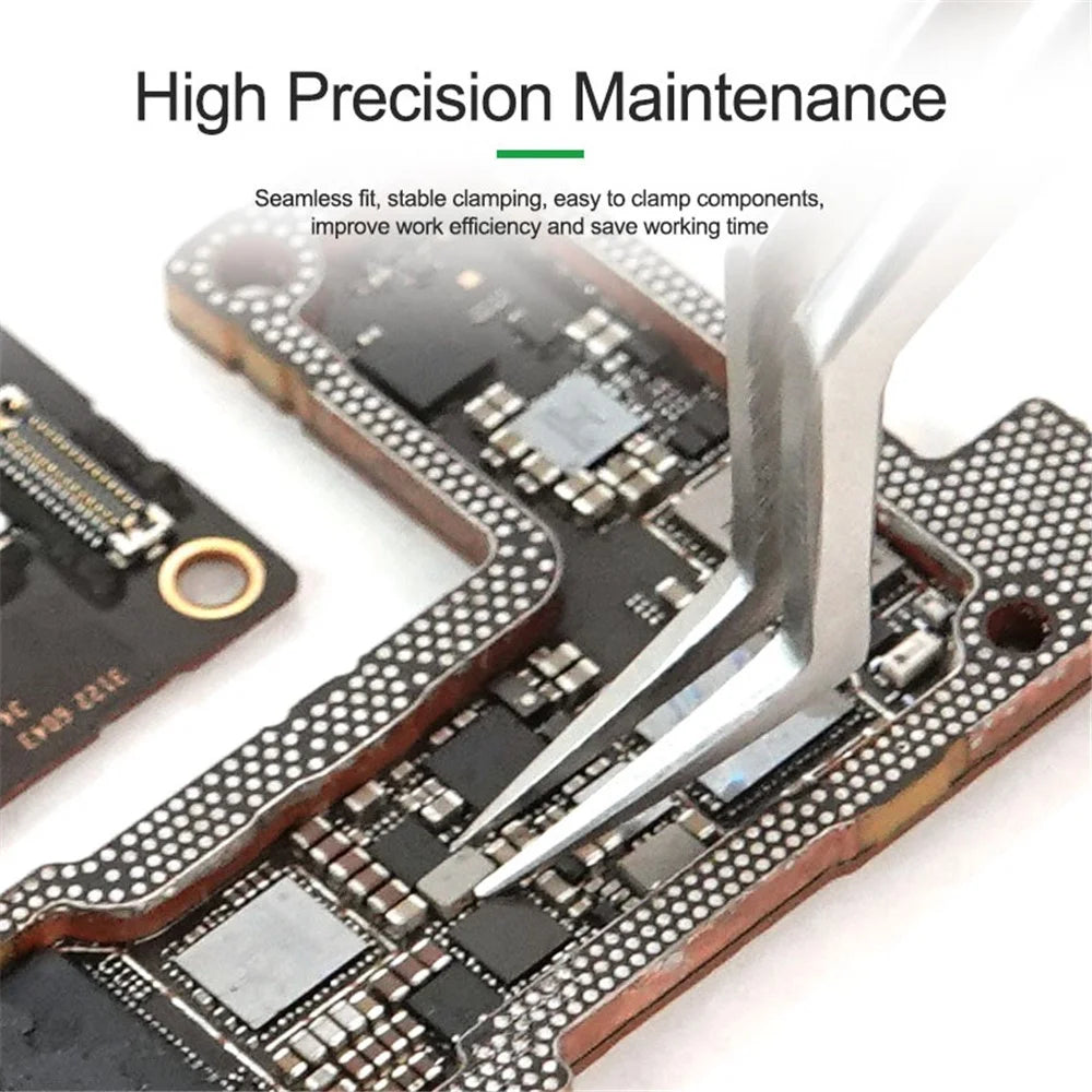 RELIFE ST-20 Chip Placement Tin Positioning Tweezers Anti-magnetic Adsorption Tweezers - 5