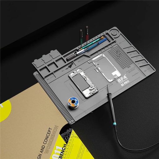 RF4 RF-PO11 High-Temperature Resistant Insulation Pad Repair Mat for Phone Mainboard IC Chipping Soldering - 2