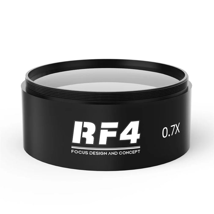 RF4 0.7X Auxiliary Objects Lens Clear Imaging Microscope Auxiliary Objective Lens - 4