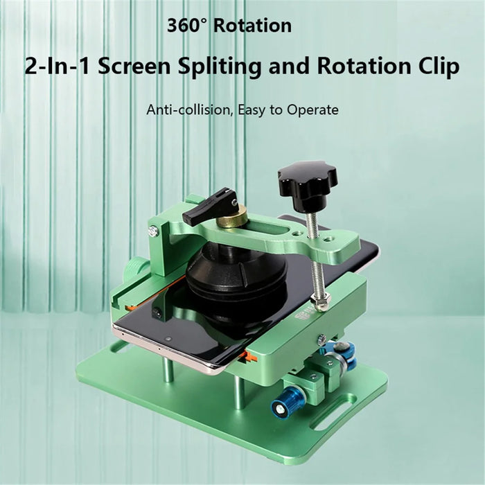 BEST BST-001S3 360 Degree Rotating Screen Removal Fixture Back Cover Rear Glass Removal Clamp - 2