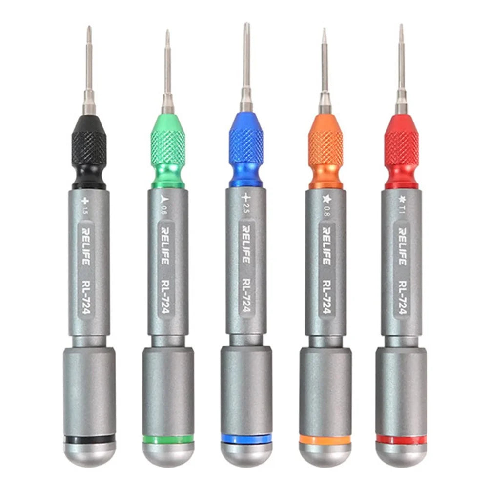 RELIFE RL-724A 5Pcs Torque Screwdriver Set for Cell Phone, Tablets Handheld High Precision Screwdriver Repair Tools - 1