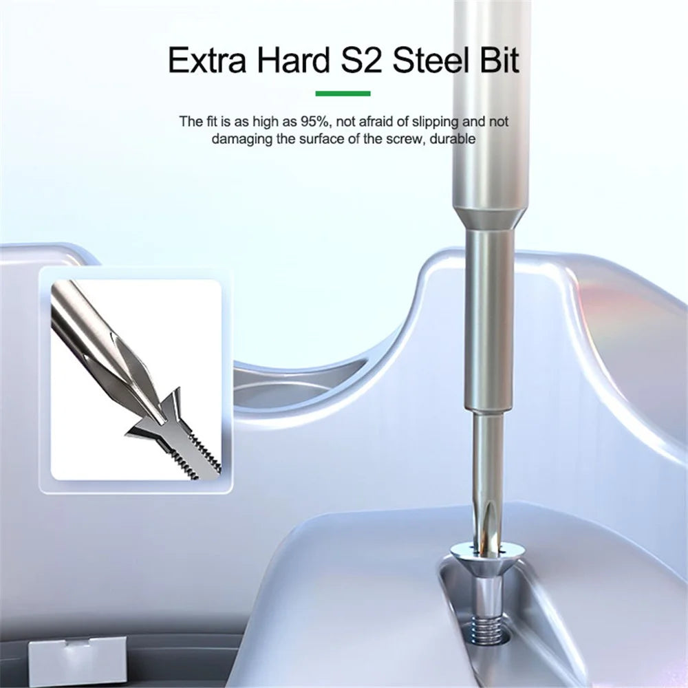 RELIFE RL-724A 5Pcs Torque Screwdriver Set for Cell Phone, Tablets Handheld High Precision Screwdriver Repair Tools - 5