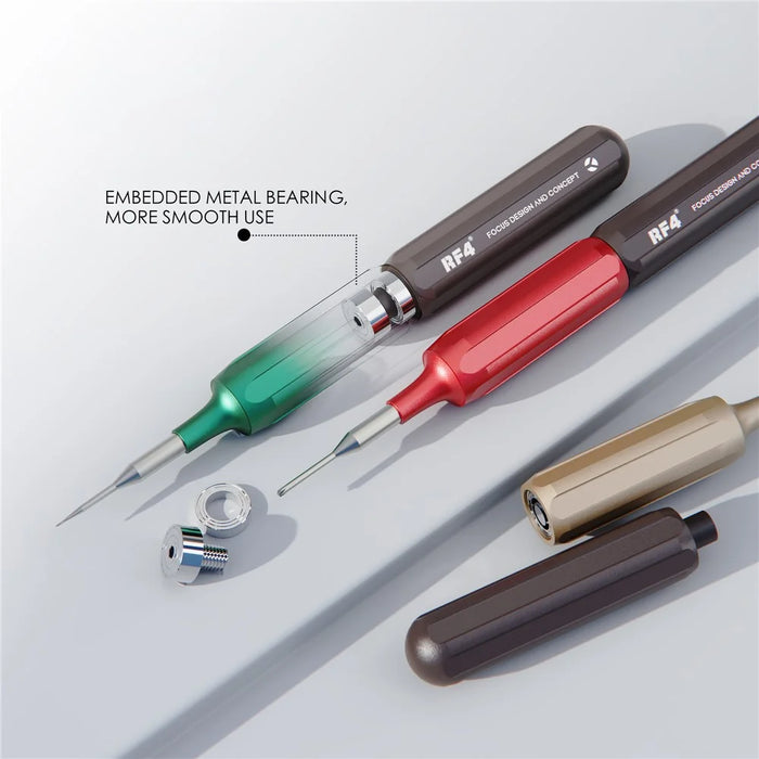 RF4 RF-SD10 5Pcs Double Bearing Rotary Screwdriver Set Handheld Precision Screwdriver Tool Kit for Cell Phones, Tablets - 4
