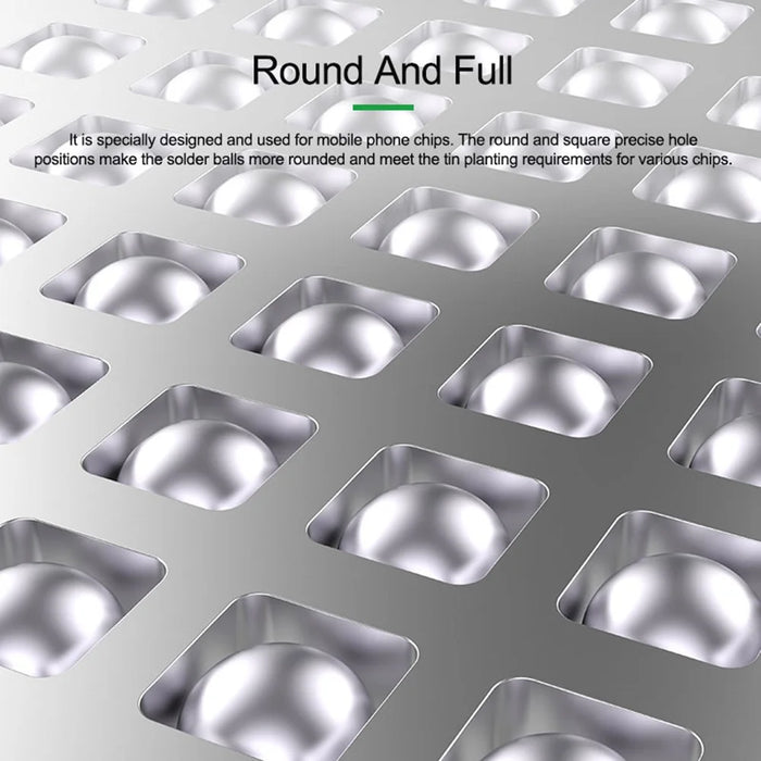 RELIFE RL-044 58Pcs Android Series Chip Planting Tin Steel Mesh Set Phones Repair Tools - 4