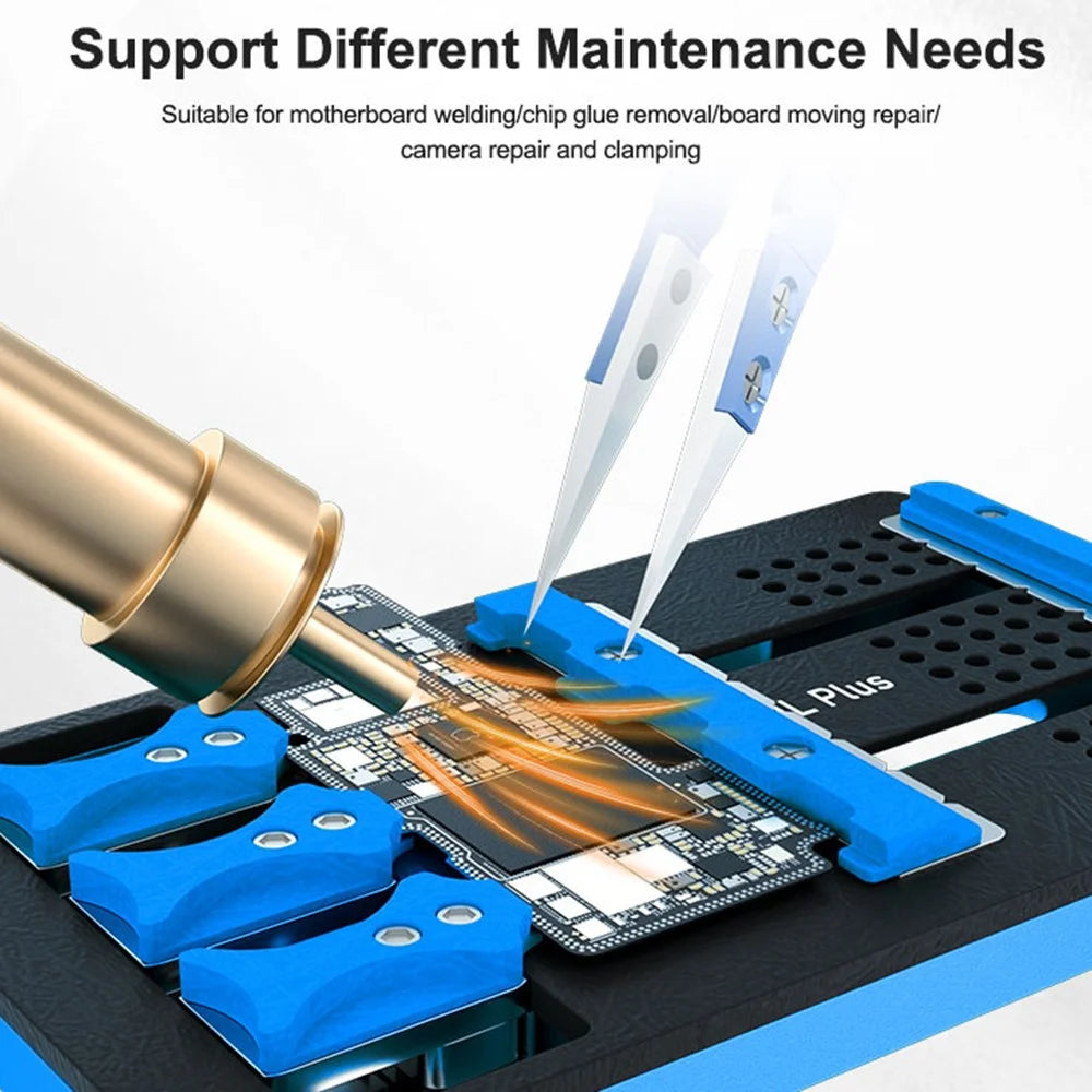 RELIFE RL-601L Plus Special-shaped Motherboard Fixture PCB Board Holder Phone Repair Tool Set - 5