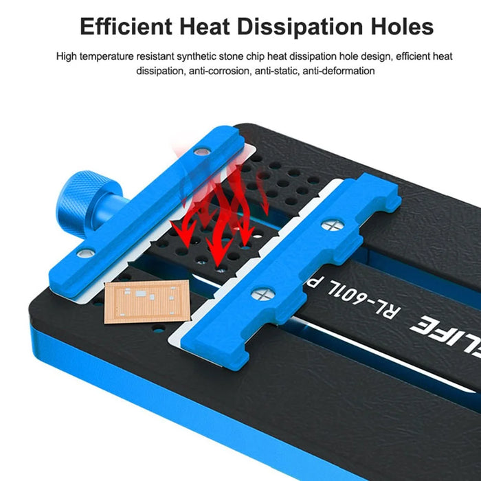 RELIFE RL-601L Plus Special-shaped Motherboard Fixture PCB Board Holder Phone Repair Tool Set - 7