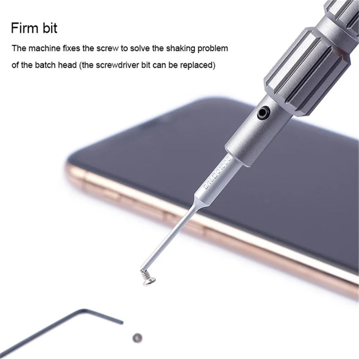 QIANLI S2 3D Screwdriver Phone Repair Disassembly Bolt Driver Hand Tools - B Tri-point - 3